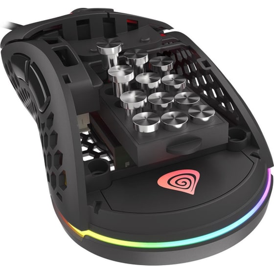 Genesis Xenon 800 Ultralight RGB Gaming Ενσύρματο Ποντίκι Μαύρο image 1