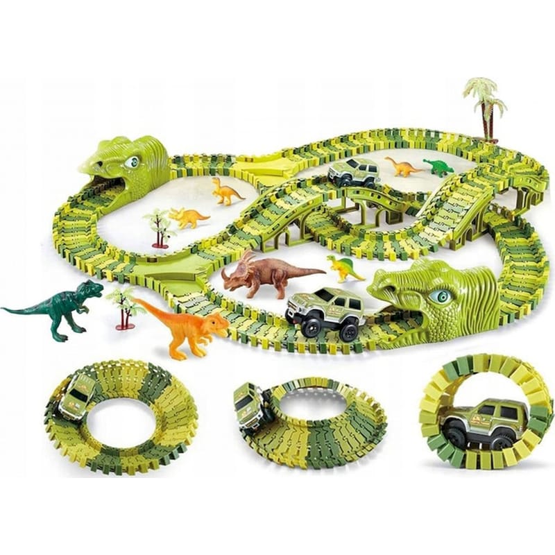 WOOPIE Αυτοκινητόδρομος Woopie XXL Dinosaurs