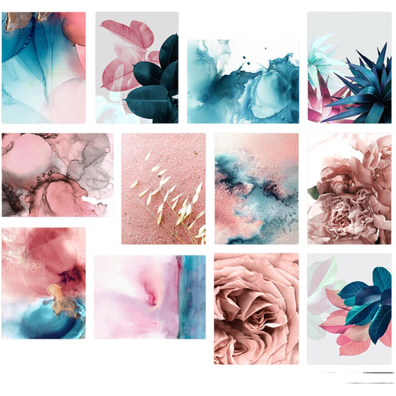 Μοντέρνοι Πίνακες 24Mall Διάφορα Σχέδια 20x15 cm image 0