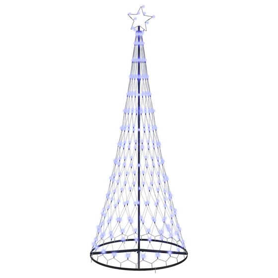 Vidaxl Led Χριστουγεννιάτικο Δέντρο Μπλε 250 Cm Μέταλλο image 0