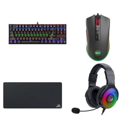 Gaming Σετ Redragon: Keyboard Kumara K552 + Headset  H350 Pandora  + Mouse 711-2 Cobra + Mouse pad Redragon Flick XL P032