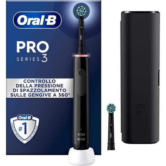 Ηλεκτρική Οδοντόβουρτσα ORAL-B Pro 3 3500 Black Edition image 0