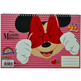 Μπλοκ Ζωγραφικής GIM Minnie Α4 30 Φύλλων