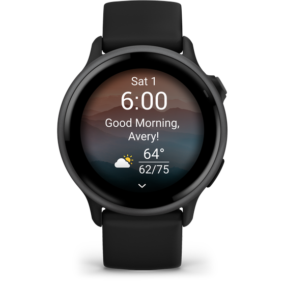 Smartwatch Garmin Vivoactive 6 42mm - Slate with Black image 0