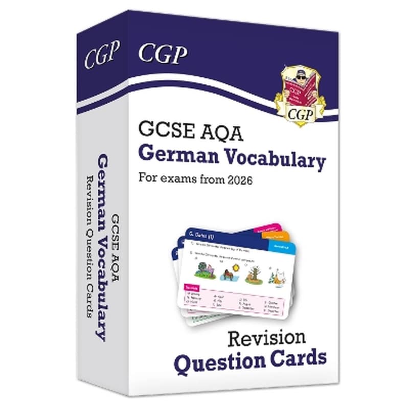 New GCSE AQA German: Vocabulary Revision Question Cards (for exams from 2026)