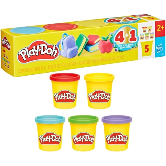 Hasbro Play-Doh Σετ Back to School - 5 Τεμάχια image 2