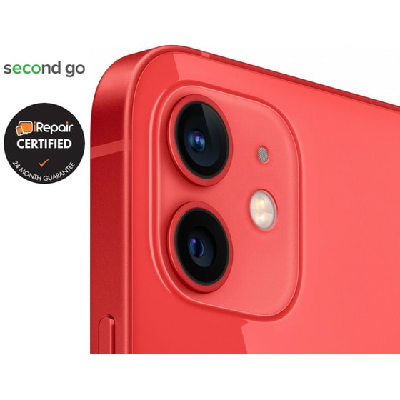 Μεταχειρισμένο Apple iPhone 12 Mini 128GB Product Red second go Certified by iRepair image 3
