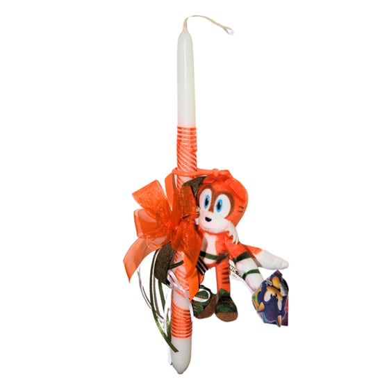 Λαμπάδα Wildbrain Μπρελόκ Tails Sonic - 12 cm image 0