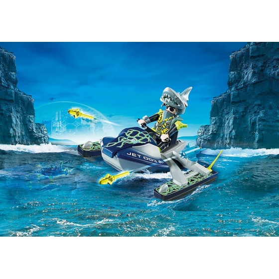 PLAYMOBIL® Top Agents SHARK Team Aqua Scooter (70007) image 6