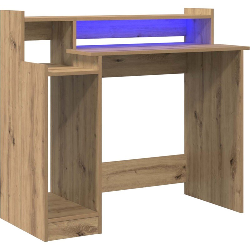 Γραφείο VidaXL από Επεξεργασμένο Ξύλο 97x45x90 cm - Artisan Δρυς