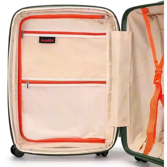 Βαλίτσα&nbsp;Μεσαία&nbsp;Amber&nbsp;Λαδί&nbsp;65cm image 14