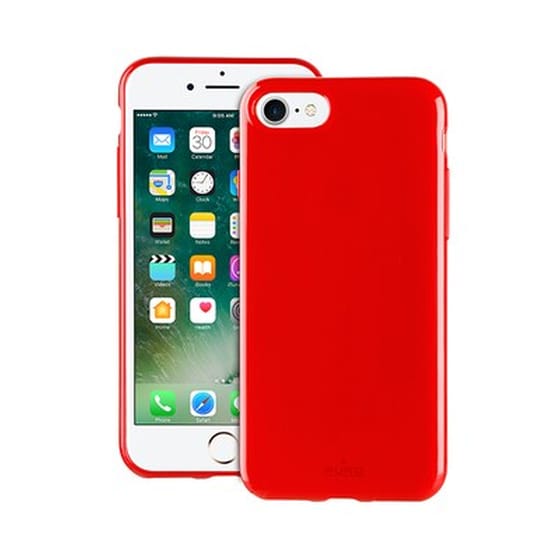 Puro Back Cover Κόκκινο + Γυαλιά Ηλίου (iPhone SE 2020/8/7) image 1