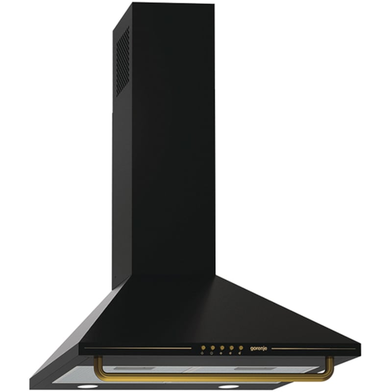 GORENJE WHC63CLB 60cm Μαύρο Καμινάδα Απορροφητήρας