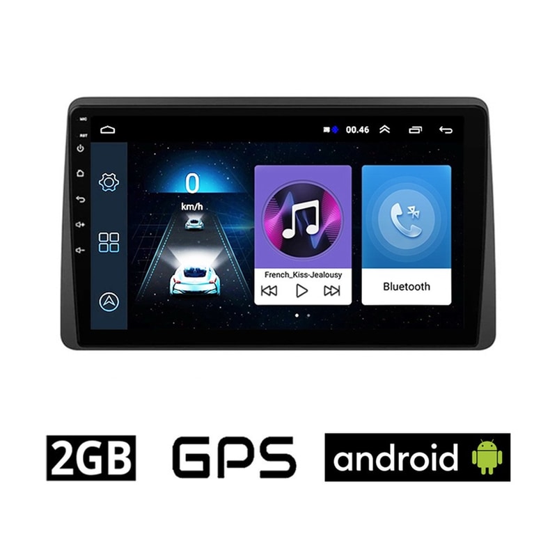 Ηχοσύστημα ΟΕΜ με Οθόνη Αφής 10 Android, GPS, Wi-Fi, Bluetooth - 2GB/16GB για DACIA DUSTER (μετά το 2019) - Μαύρο