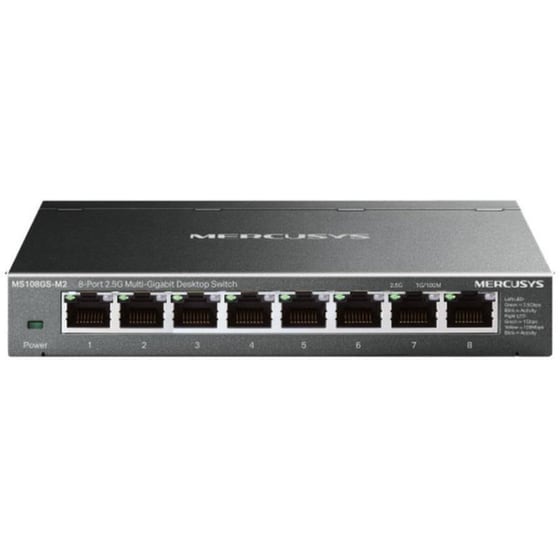 Mercusys MS108GS-M2 Network Switch Unmanaged L2 Gigabit Ethernet (1000 Mbps) image 0