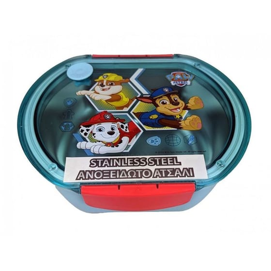 Φαγητοδοχείο Gim Stainless Steel Paw Patrol 680 ml Γαλάζιο image 1