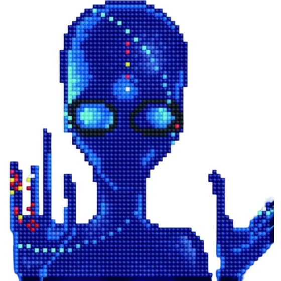 Diamond Dotz Κατασκευή με Ψηφίδες - Alien image 0