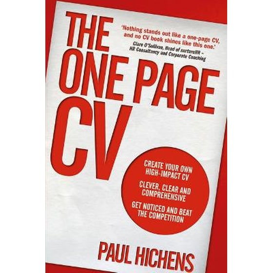 One Page CV, The image 0