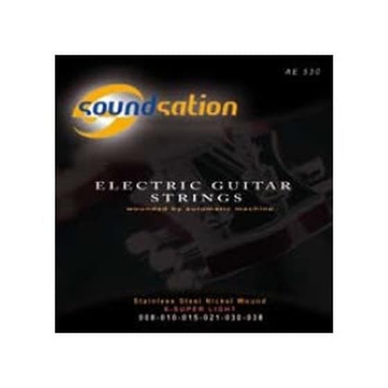 Σετ 6 Χορδές Ηλεκτρικής Κιθάρας Soundsation Se532 010-046 image 0