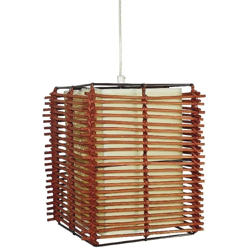 Φωτιστικό Οροφής Μονόφωτο Aca W19171ab από Bamboo - Φυσικό ACA DECOR