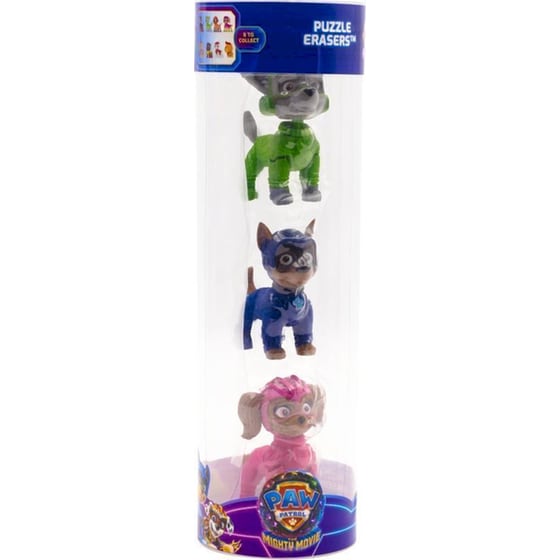 PMI Paw Patrol The Mighty Movie Puzzle Eraser 3 Pack - Τυχαία Επιλογή image 0