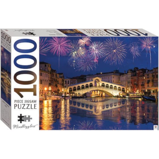 Παζλ Hinkler Rialto Bridge Venice Italy (1000 Κομμάτια) image 0