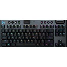 Logitech G G915 TKL Ασύρματο Gaming Μηχανικό Πληκτρολόγιο Tenkeyless με GL Clicky διακόπτες και RGB φωτισμό (US)