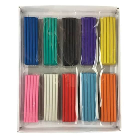 Πλαστελίνη 10 Χρώματα, 200γρ. image 0