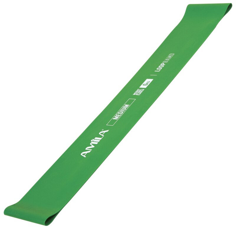 AMILA Λάστιχο Γυμναστικής Amila Small Loop Μέτριο - Πράσινο