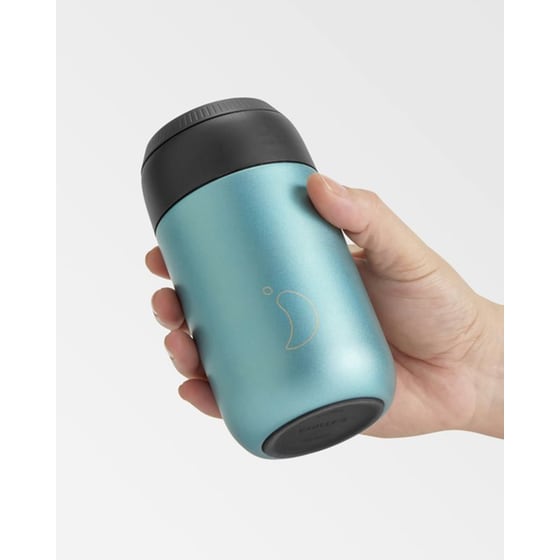 Κούπα Θερμός Chilly's S2 CC Metallic Atlantis 340 ml - Πράσινο image 2