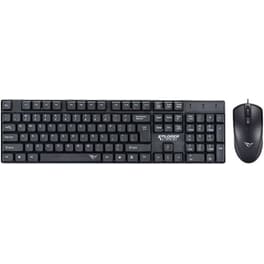 ALCATROZ Xplorer C3500 Ενσύρματο σετ Πληκτρολόγιο/Ποντίκι - Μαύρο (US)