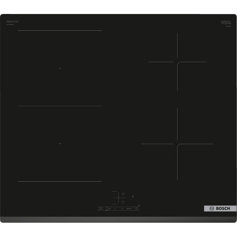 BOSCH SERIE 4 PVS63KBB5E 59.2 cm Μαύρο Εστία Επαγωγική Αυτόνομη