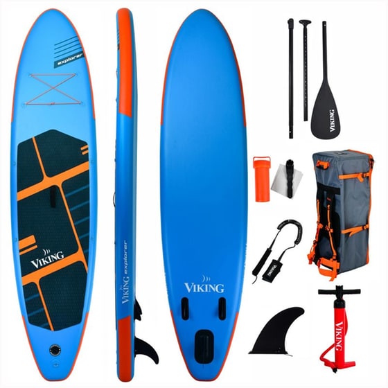 Φουσκωτή Σανίδα SUP Viking 335 x 81 cm - Μπλε image 0