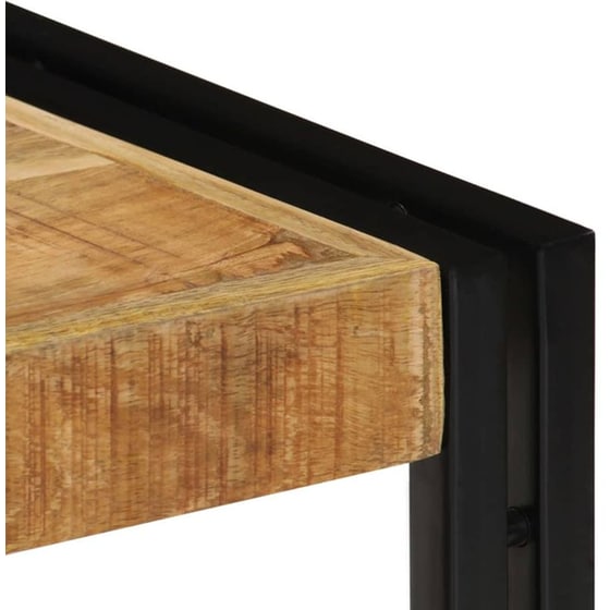 Έπιπλο Τηλεόρασης VidaXL από Ξύλο 90x30x40cm - Καφέ/Μαύρο image 4