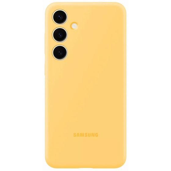 Θήκη Samsung Galaxy S24+ - Samsung Silicone Case -Yellow image 0
