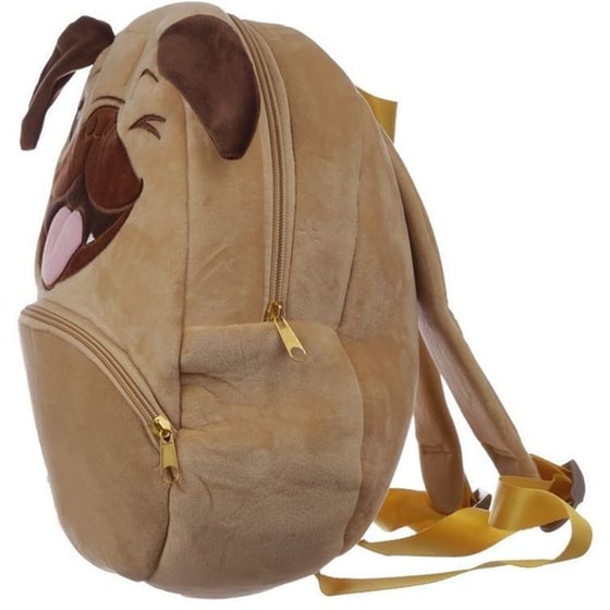 Τσάντα Πλάτης Νηπιαγωγείου Puckator Mopps Pug Plush image 1