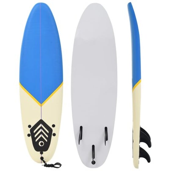 Σανίδα Surf VidaXL 170 cm - Μπλε/Μπεζ image 1