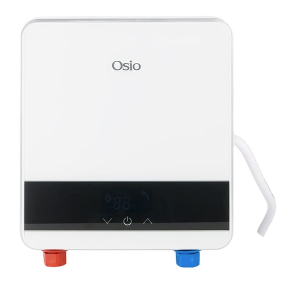 OSIO OHF-2560W Ηλεκτρικός Ταχυθερμαντήρας Μπάνιου με Οθόνη και Τηλέφωνο 5500 W image 0