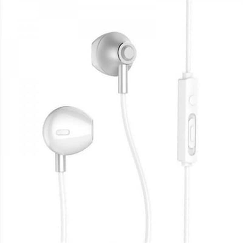 REMAX Ακουστικά Handsfree Remax RM-711 3.5mm Jack - Ασημί