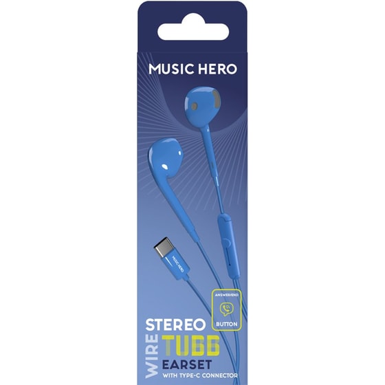 SBS Tubb Handsfree USB-C - Μπλε image 1
