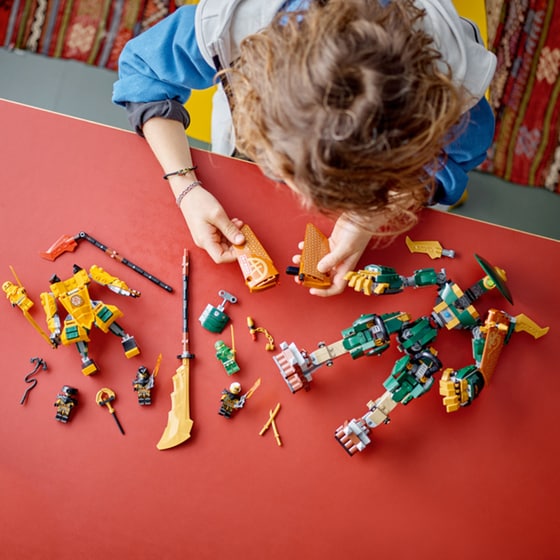 LEGO® Ninjago Lloyd and Arin's Ninja Team Mechs (71794) image 4