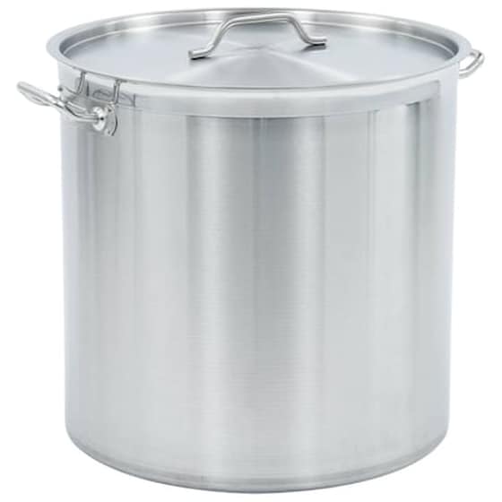 Μαρμίτα VIDAXL Από Ανοξείδωτο Ατσάλι 50 x 50 cm 98 L Inox image 0