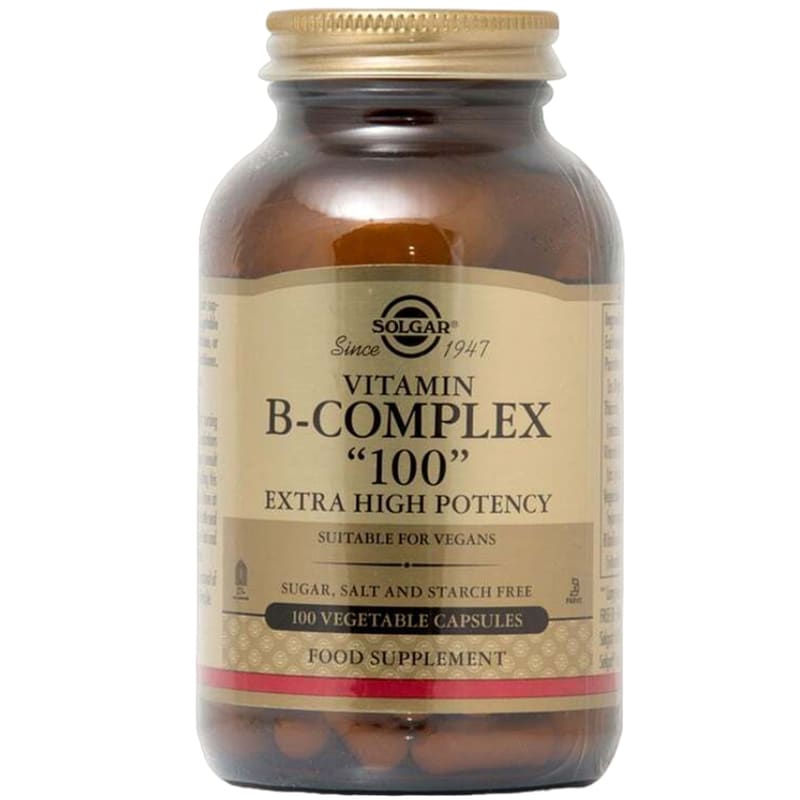 Solgar Vitamin B-complex 100 - 100 κάψουλες