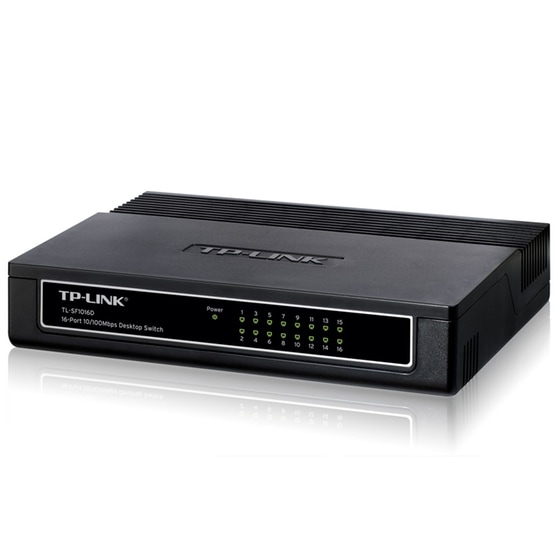 TP-Link TL-SF1016D Network Switch Unmanaged Fast Ethernet (100 Mbps) image 1