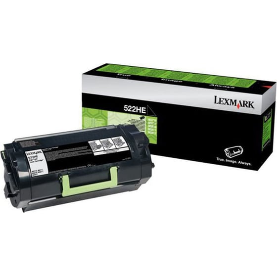 Toner Lexmark 522HE - Black image 0