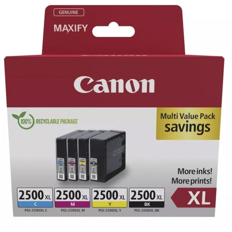 CANON Canon Pgi-2500XL Πολλαπλό Μελάνι Εκτυπωτή 9254B010