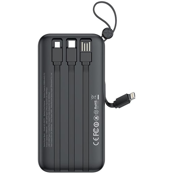 Powerbank XO PR279 20.000 mAh - Μαύρο image 1