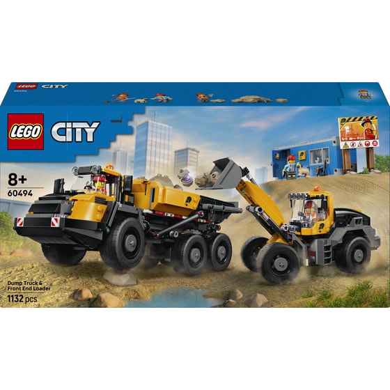 LEGO® City Dump Truck & Front End Loader (60494) image 0