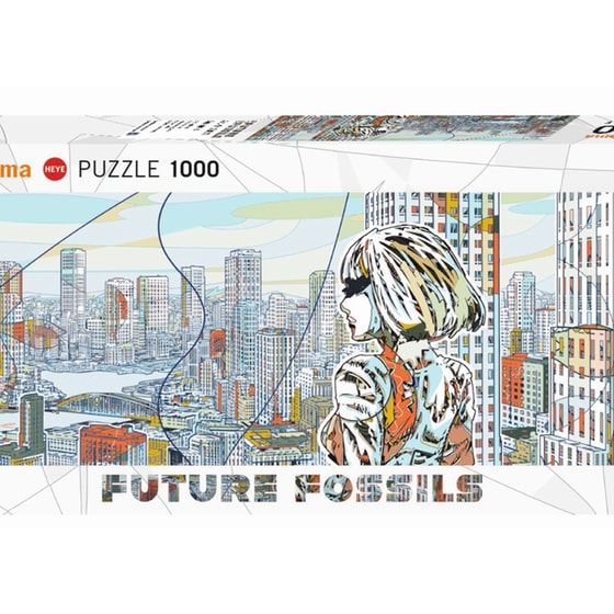 Παζλ Future Fossils Aquapolis Heye (1000 Κομμάτια) image 0