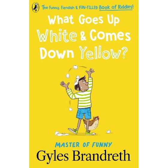 What Goes Up White and Comes Down Yellow? image 0